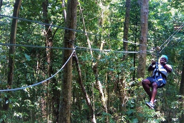 Canopy Zips & White River Tubing Near Ocho Rios: Jungle to Rapids Adventure photo 2