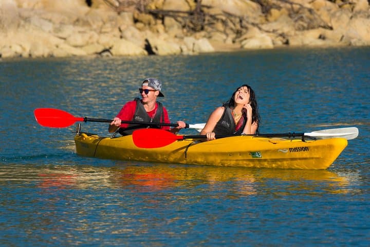 Family Kayak Cruise to Split Apple Rock from Marahau photo 2