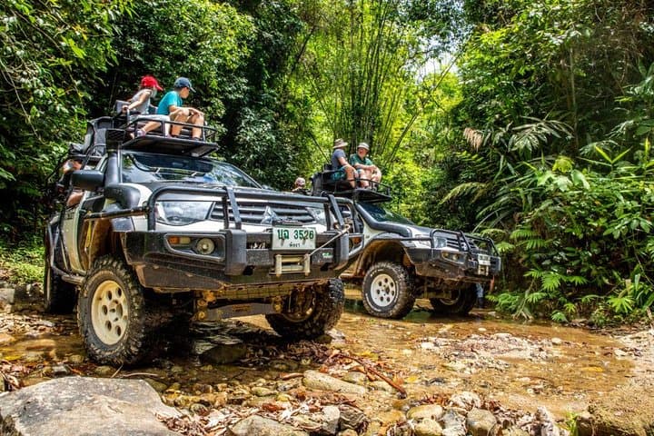 Khao Lak Off‑Road Safari: Ton Pariwat Mangroves, Monkey Temple & Waterfall Day Trip photo 1