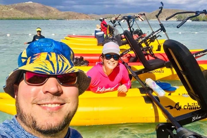 Pedal to Los Cayos: Chiliboats Waterbike Adventure in La Parguera photo 6