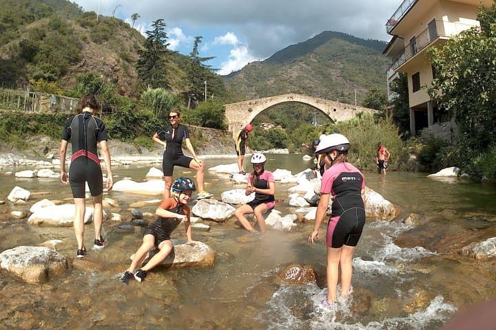 Torrentismo on the Argentina River: Canyoning Through Arma di Taggia Rapids photo 2