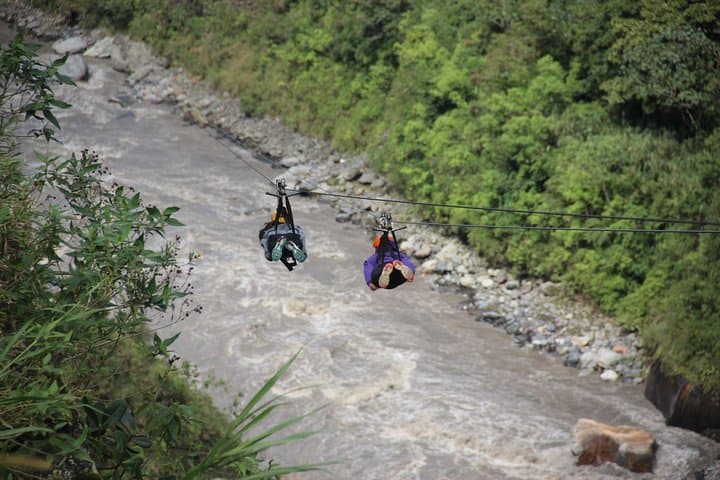 Soar Above El Manto del Novia Waterfall: A Thrilling Zipline Adventure in Baños photo 4