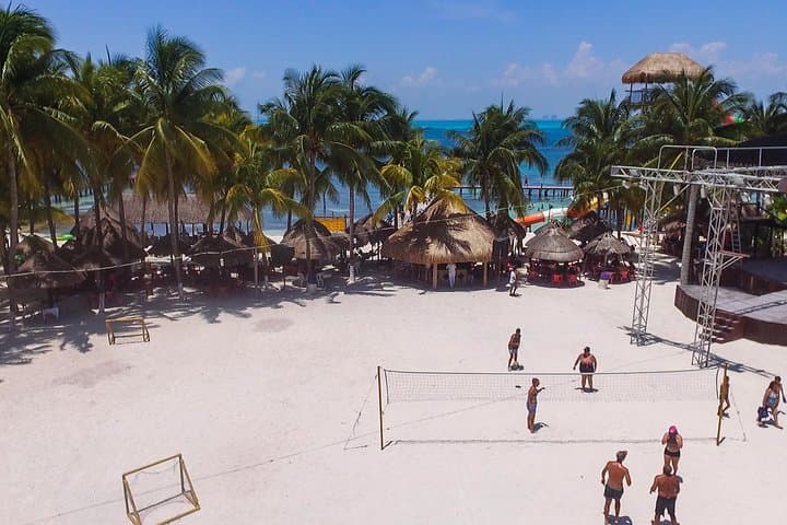 Isla Mujeres Day Tour from Cancún — Catamaran, Beach Club & Open Bar