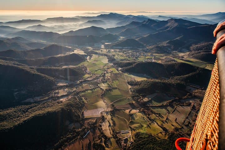 Hot Air Balloon over La Garrotxa: Volcano Views & Breakfast from Olot photo 2