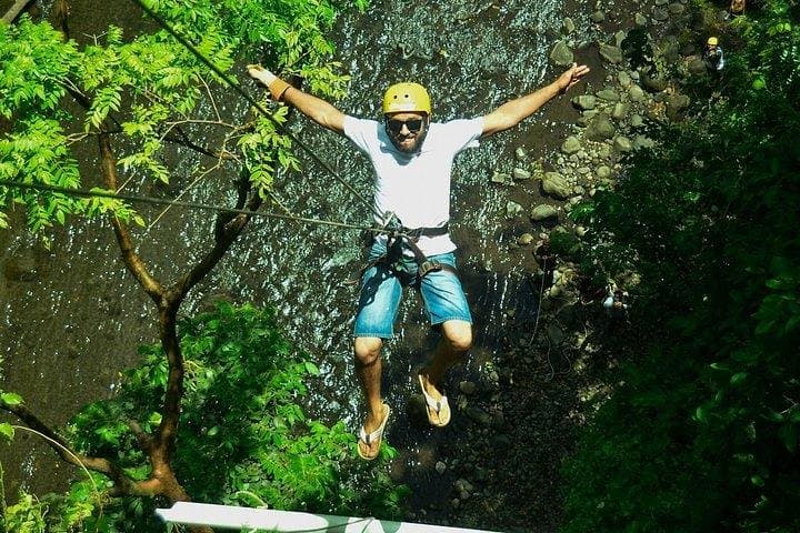 Arenal Combo: Zipline Canopy, Rappel Canyon & Montaña de Fuego Hot Springs photo 4