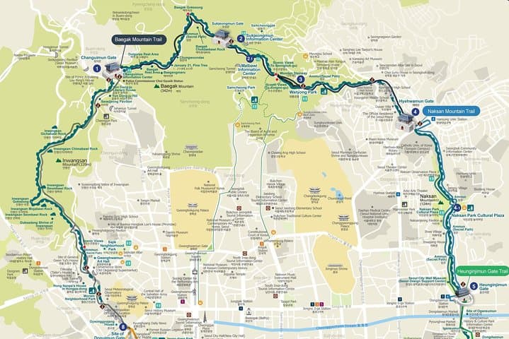 Seoul Fortress Wall Trek: Inwangsan to N-Seoul Tower photo 2