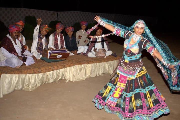 Khuri Desert Safari and Kalbeliya Folk Dance — Jaisalmer Sunset Camel Ride photo 2