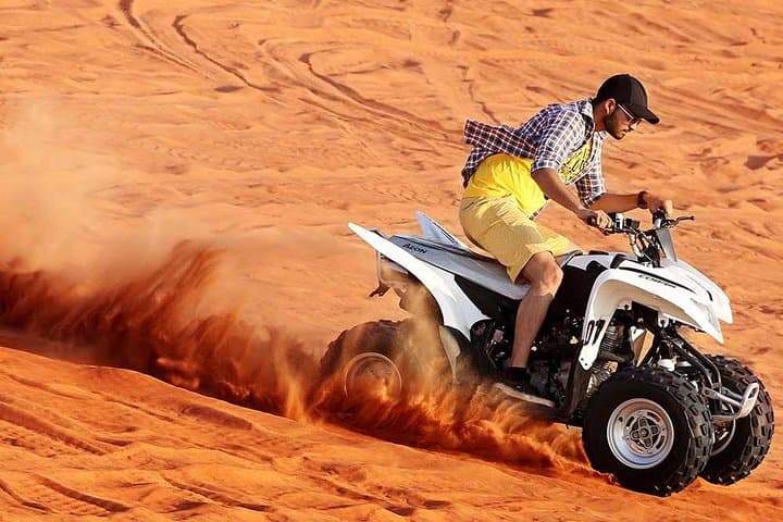 Dubai Lahbab Evening Desert Safari: Quad Biking, Dune Bashing & Premium Camp Experience photo 4