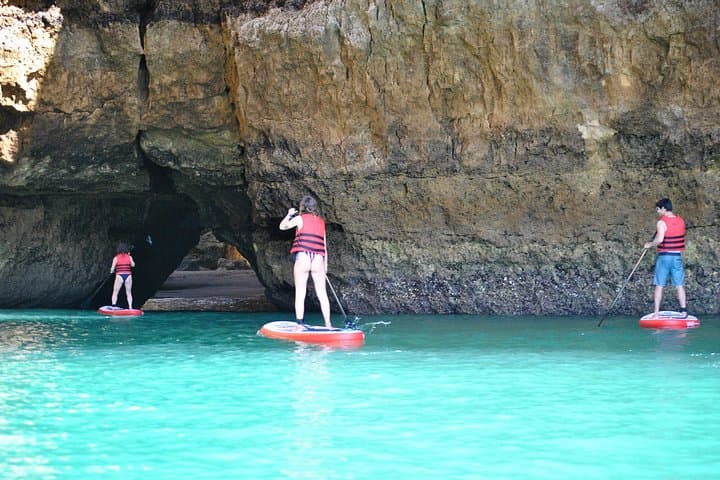Albufeira Cave SUP Tour: Paddle Through Algarve Sea Caves photo 4