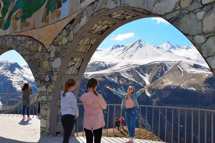 Driving the Georgian Military Road: Ananuri, Gudauri & Gergeti Day Tour photo 1