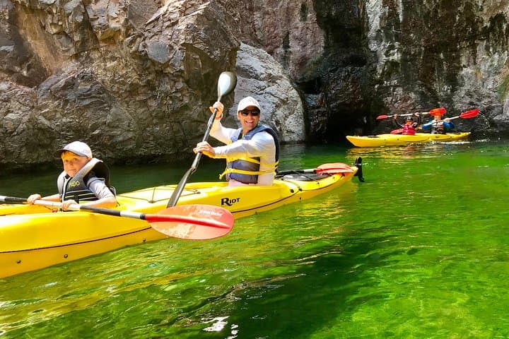 Emerald Cave Kayak Tour from Las Vegas — Black Canyon Guided Paddle & Shuttle