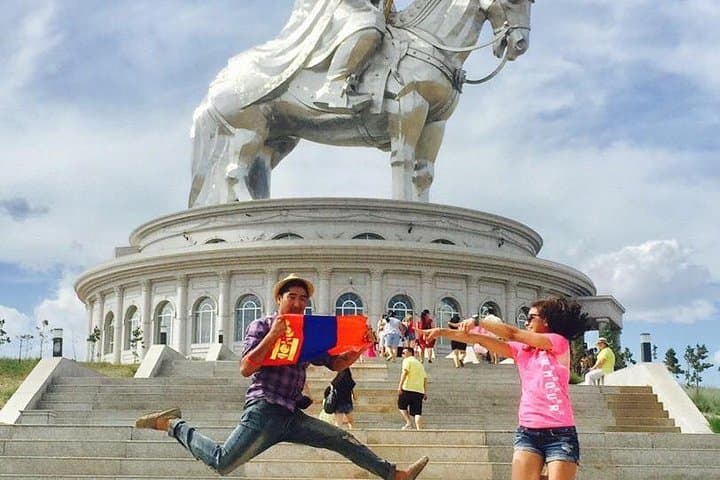 Day Trip to Chinggis Khaan Statue & Terelj National Park — Statue, Turtle Rock & Ariyabal Temple photo 4