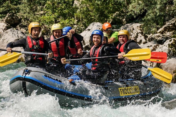 Soca River Rafting in Bovec with Pro Photo Service