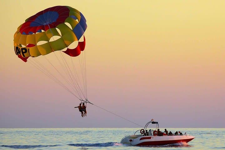 Soar Above Dubai Marina: Parasailing with Private Transfers photo 2