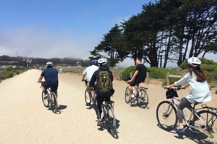 Bike the Golden Gate Bridge: Marina Rentals & Sausalito Ferry Return