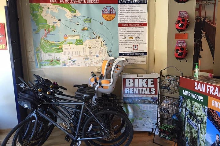 Bike the Golden Gate Bridge: Marina Rentals & Sausalito Ferry Return photo 6