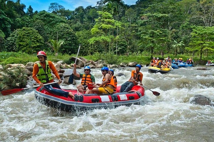 7km White Water Rafting on Song Phreak River from Krabi — Day Trip with Monkey Cave & Waterfall photo 1