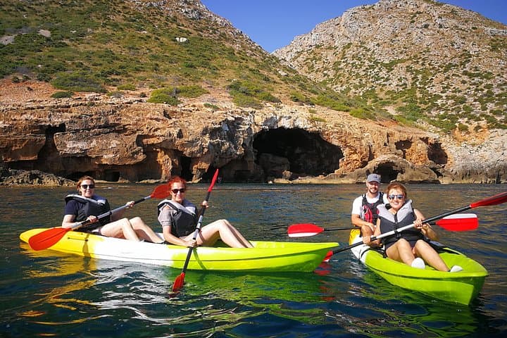Kayak to Cova Tallada: Guided Kayak, Snorkeling & Speleology from Dénia photo 1