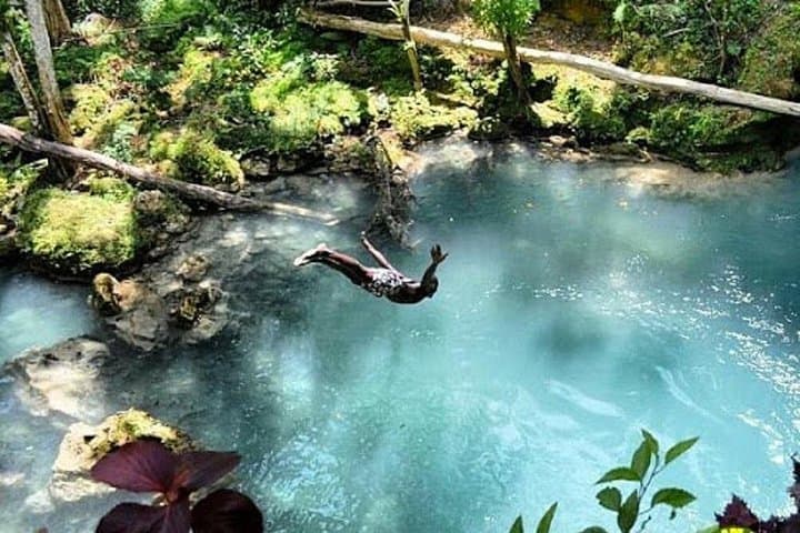 Blue Hole & River Gully Rainforest Adventure from Montego Bay — Ocho Rios Waterfall Tour photo 4