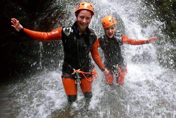 Edinburgh Canyoning Day Trip — Gorges, Jumps & Waterfall Abseils photo 2