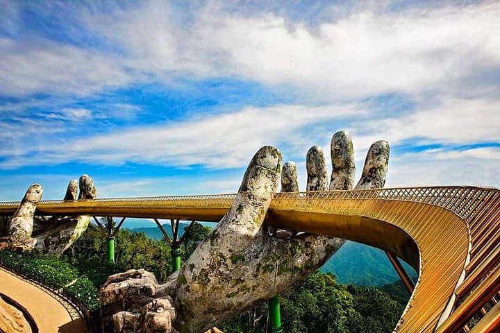Da Nang Shore Excursion: Golden Bridge, Ba Na Hills & Marble Mountains Day Trip