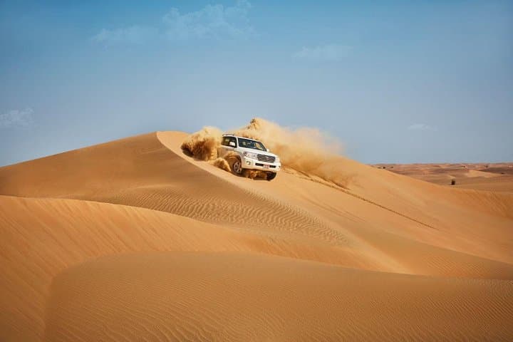 Evening Desert Safari Abu Dhabi: Dune Bashing, Sandboarding & Bedouin Night photo 2