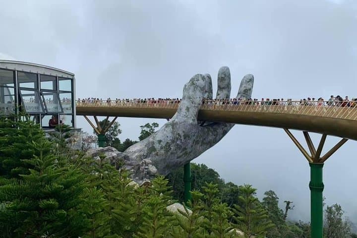 Discover Vietnam's Iconic Golden Bridge and Mystical Marble Mountains photo 4
