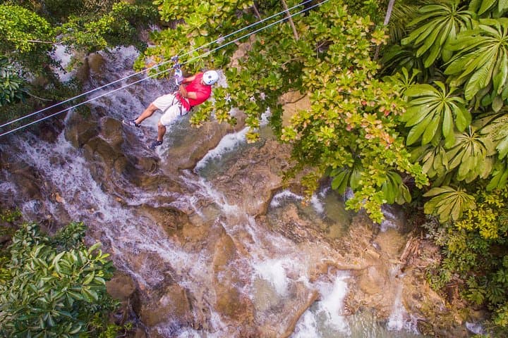 Falls Flyer Zipline and Dunn's River Falls Adventure from Negril photo 3