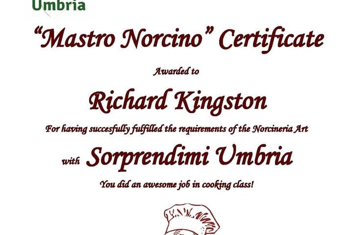 Norcineria Art Cooking Lab and Horseback Ride Near Perugia photo 4