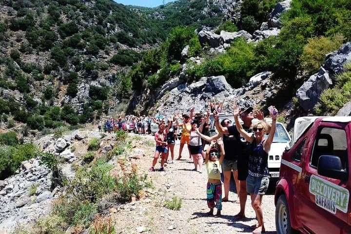 Crete Jeep Safari to Preveli Palm Beach — South Coast Off-Road Adventure