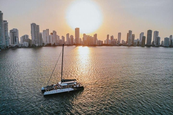 Sunset Cruise in Cartagena — Walled City Views & Caribbean Twilight photo 1