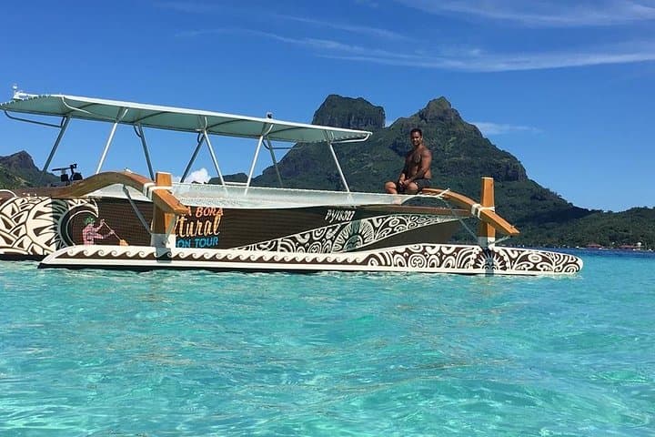 Bora Bora Cultural Lagoon Tour: Sharks, Rays & Polynesian Canoe Experience