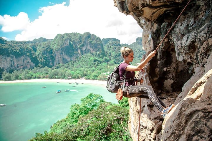 Railay Beach Full-Day Beginner Rock Climbing & Caving Tour — Krabi photo 2