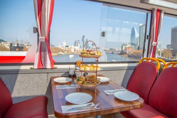 Panoramic London Afternoon Tea Bus Tour: Double‑Decker Views & Prosecco photo 3