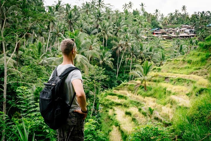 Bali Swing & Ubud Day Tour: Tegalalang Rice Terraces, Kanto Lampo Waterfall, and Temple Walk photo 6