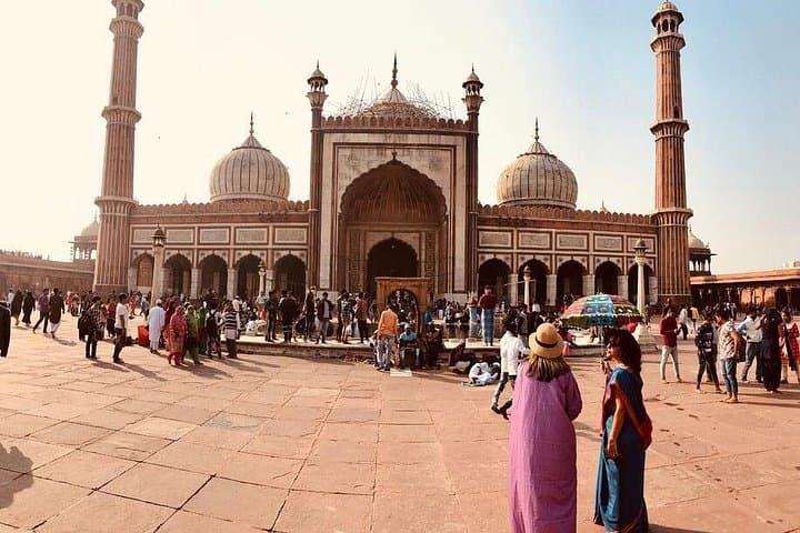 Private Old & New Delhi Full-Day Sightseeing Tour — Rickshaw Ride, India Gate & Historic Marvels