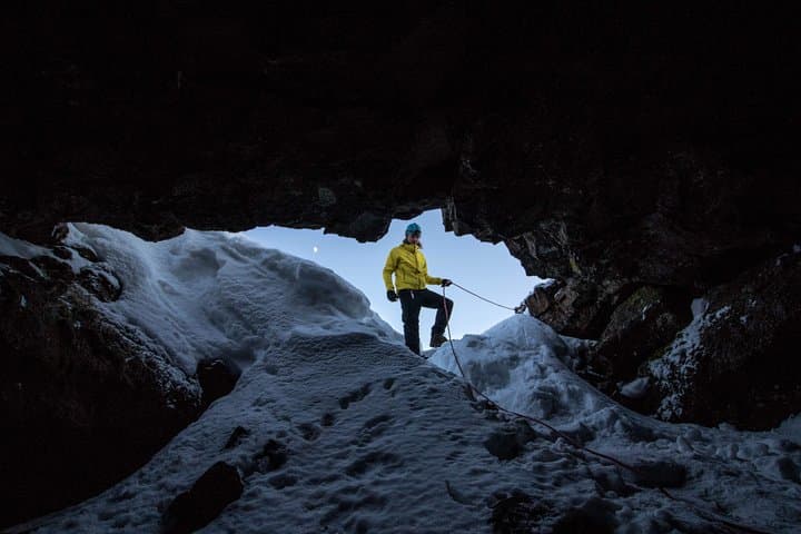 Exploring Iceland’s Leiðarendi Lava Tube and Silfra Fissure: Caving Meets Snorkeling Adventure photo 5