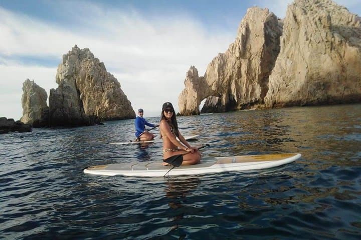 Sunrise Paddleboarding at Land's End: Arch of Cabo, Pelican Rock & Lovers Beach photo 3