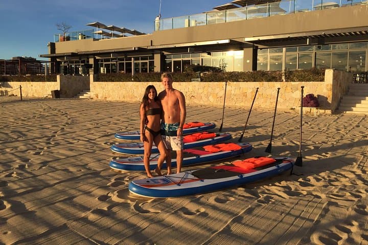 Sunrise Paddleboarding at Land's End: Arch of Cabo, Pelican Rock & Lovers Beach photo 4