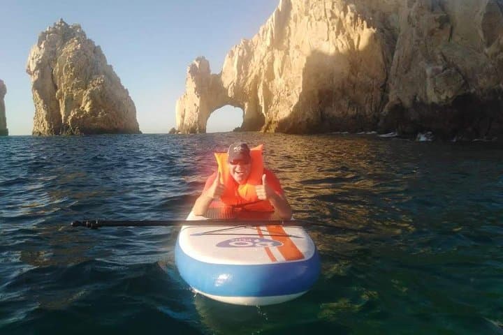 Sunrise Paddleboarding at Land's End: Arch of Cabo, Pelican Rock & Lovers Beach photo 5