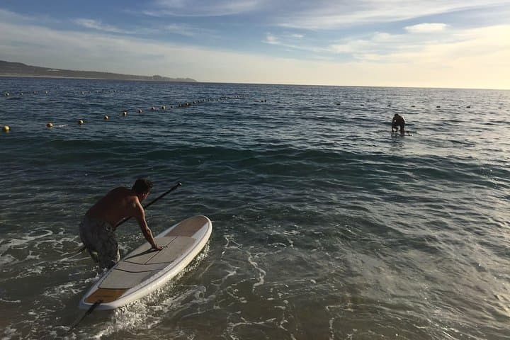 Sunrise Paddleboarding at Land's End: Arch of Cabo, Pelican Rock & Lovers Beach photo 6