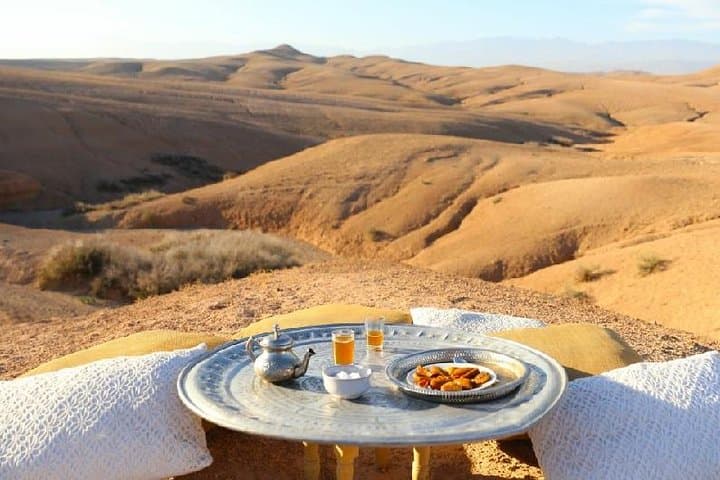 Agafay Desert Day Trip from Marrakech with Camel Ride and Atlas Views
