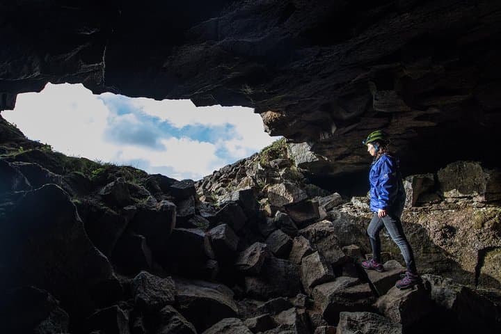 Exploring Leidarendi: Reykjavik Lava Tunnel Caving Adventure
