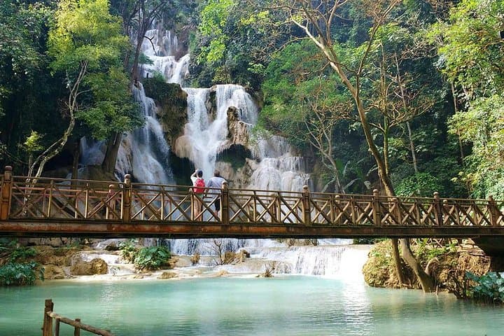 Private Minivan to Kuang Si & Tad Sae from Luang Prabang: Custom Day Trips