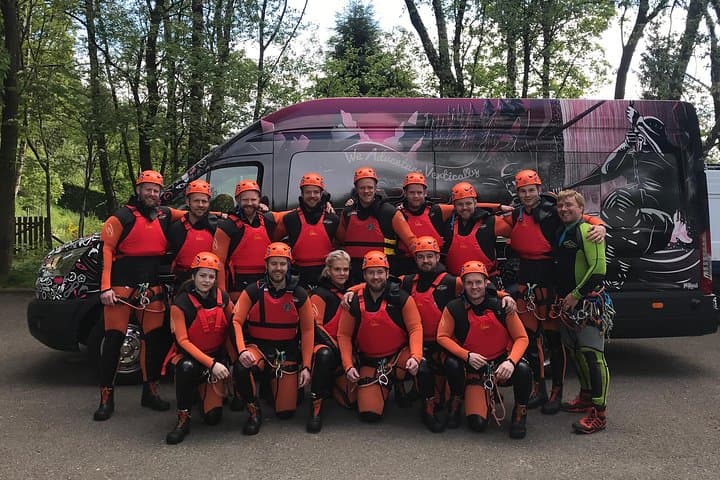 Dollar Falls Canyoning: Ochil Hills Adventure from Edinburgh