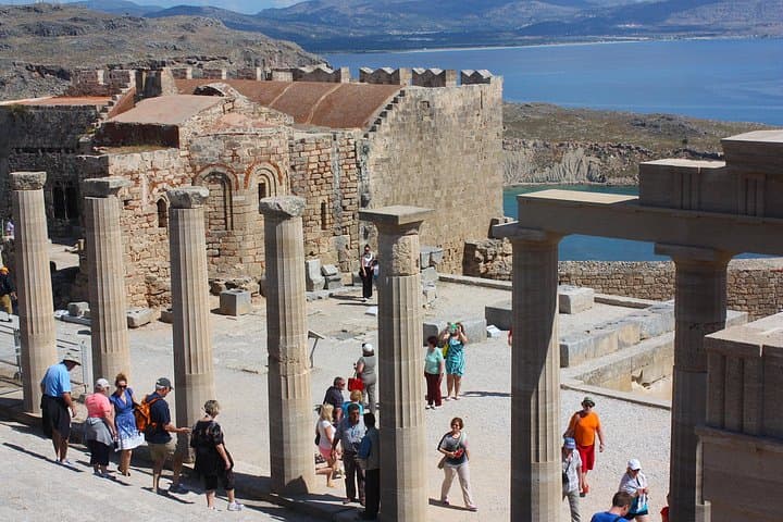 Rhodes and Lindos Half-Day Private Tour: Medieval Streets to Cliffside Acropolis photo 2
