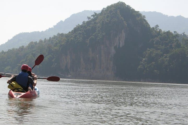 Kayaking to Pak Ou Caves: Full & Half-Day Mekong Adventure from Luang Prabang photo 2