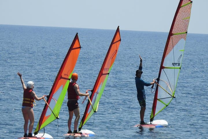 Santorini Windsurfing Lessons: Learn to Ride the Aegean Winds
