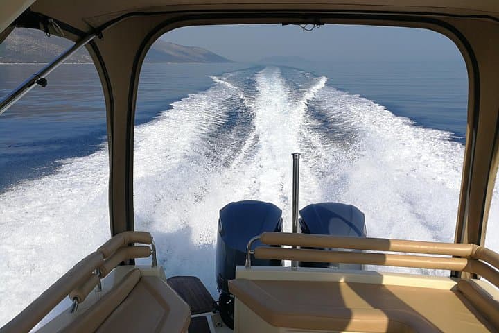 Private Panoramic Boat Tour in Vlora Bay — 2-Hour Coastal Speedboat & Swim photo 3