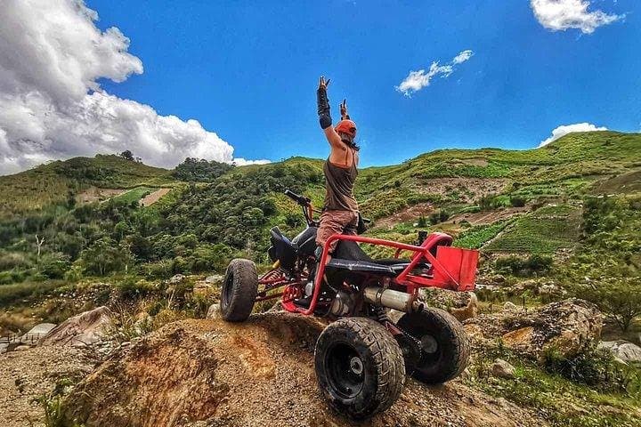 Kota Kinabalu ATV Riding & Dairy Farm at Mount Kinabalu — ATV, Paragliding and Farm Tour